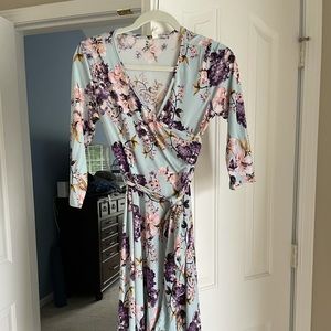 EUC Pink Blush Maternity dress, size S